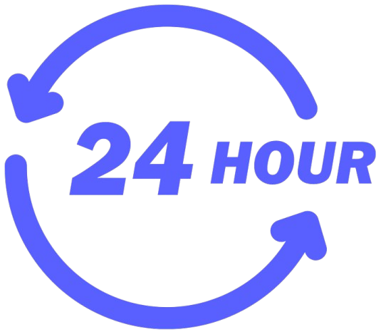 24 Hour Service Icon